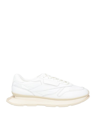 REEBOK Sneakers Bianco Pelle, Fibre tessili