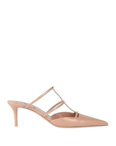 VALENTINO GARAVANI Mules and clogs Blush Leather