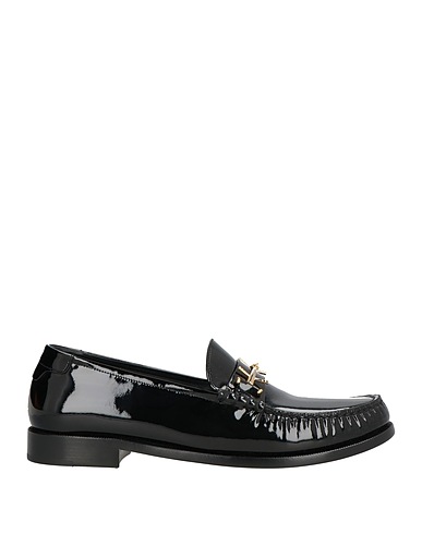SAINT LAURENT Mocassins Noir Cuir