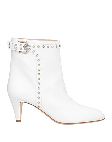 TWINSET Ankle boot White Leather