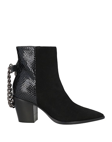TWINSET Stiefelette Schwarz Leder