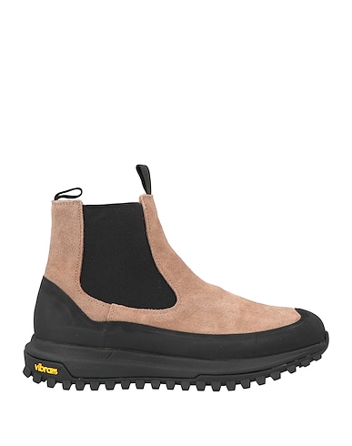 DIEMME Ankle boot Light brown Leather, Rubber