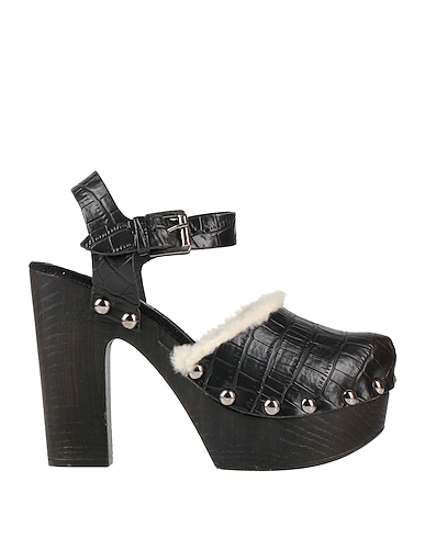 ACTITUDE by TWINSET Mules et sabots Cuir