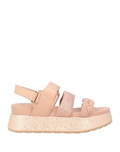 LIU •JO Sandals Antique rose Textile fibres