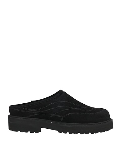 DIEMME Mules and clogs Black Leather