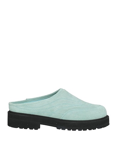 DIEMME Mules and clogs Sky blue Leather