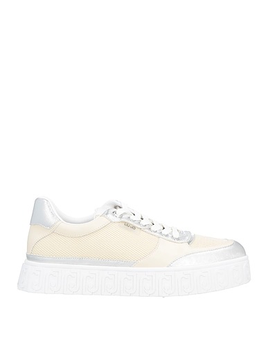 LIU •JO Sneakers Beige Other Fibres, Textile fibres