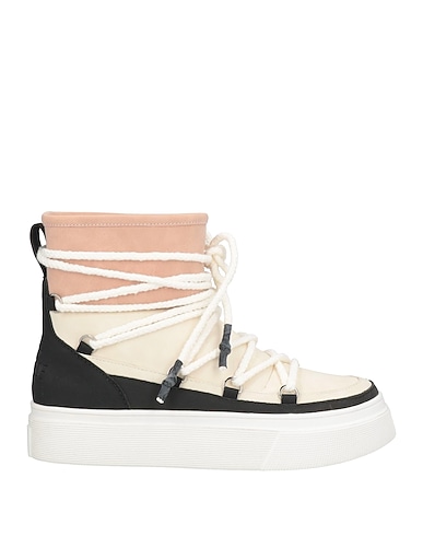 ACTITUDE by TWINSET Ankle boot Leather, Textile fibers