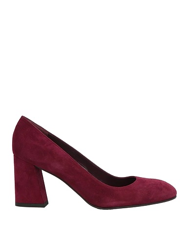 STUART WEITZMAN FOOTWEAR Burgundy Leather