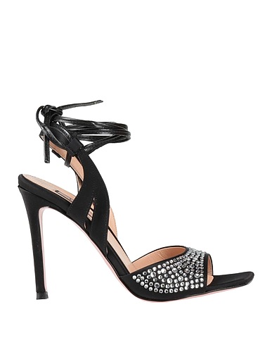 LIU •JO Sandals Black Textile fibers