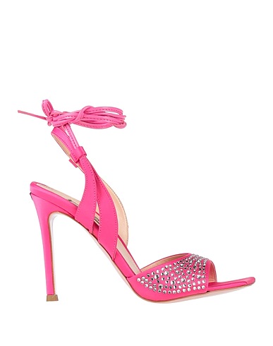 LIU •JO Sandalen Fuchsia Gewebefasern
