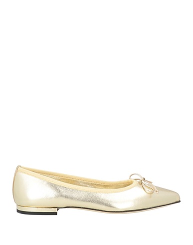 ÂME Ballet flats Gold Leather