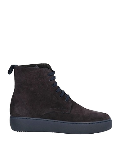 HERMAN & SONS Stivaletti Blu navy Pelle