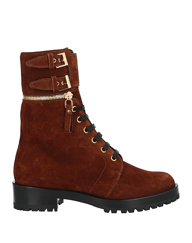 SERGIO ROSSI Ankle boot Brown Leather
