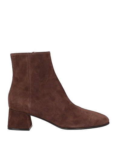 SERGIO ROSSI Ankle boot Dark brown Leather