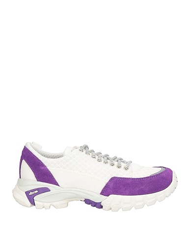 DIEMME Sneakers Purple Leather, Textile fibers