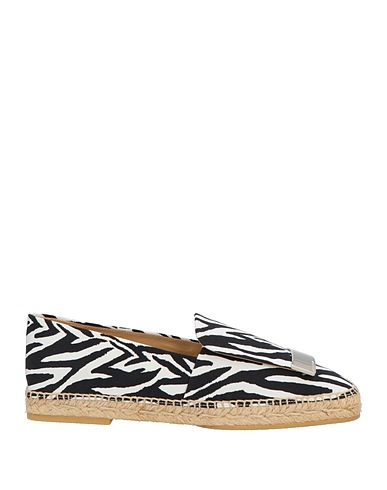 SERGIO ROSSI Espadrillas Nero Fibre tessili