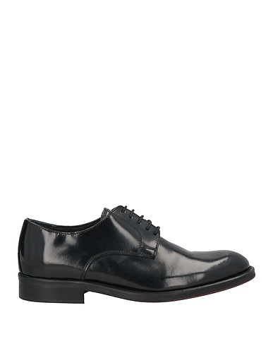 BRUNO VERRI Laced shoes Black Leather