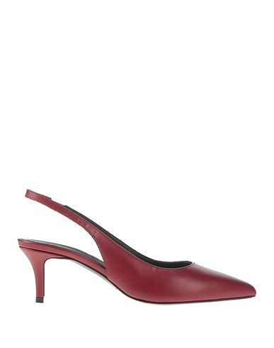 EMPORIO ARMANI Zapato de salón Ladrillo Cuero