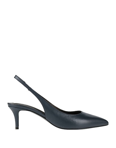EMPORIO ARMANI Pump Navy Leather