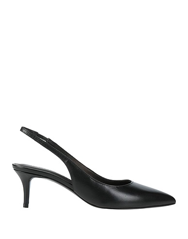 EMPORIO ARMANI Pumps Schwarz Leder