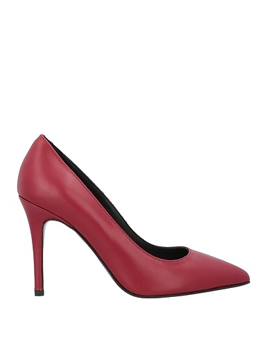 EMPORIO ARMANI Court Burgundy Leather