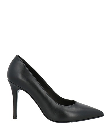EMPORIO ARMANI Court Black Leather