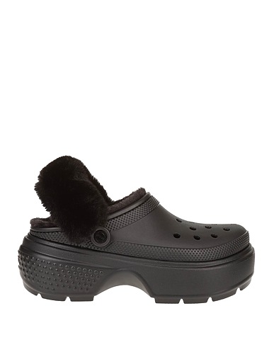CROCS Mules και τσόκαρα Μαύρο Οξικό αιθυλικό βινύλιο (EVA), Πολυεστέρας