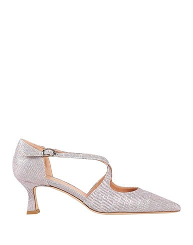 O'DAN LI Décolleté Rosa chiaro Fibre tessili