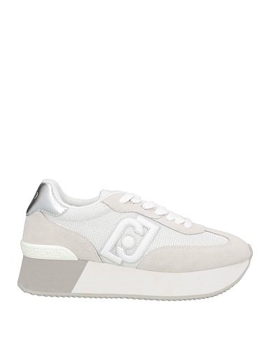 LIU •JO Sneakers Grigio chiaro Pelle di bovino, Fibre tessili