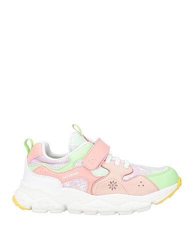 FLOWER MOUNTAIN® for NATURINO Sneakers Pink Textile fibers