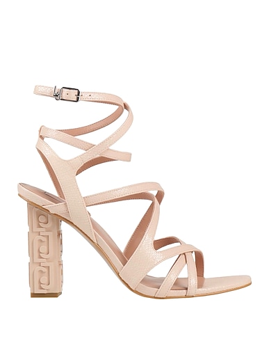LIU •JO Sandals Light pink Textile fibers
