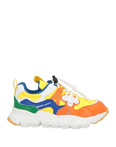 FLOWER MOUNTAIN® for NATURINO Sneakers Orange Textile fibres