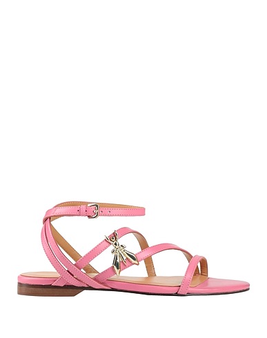 PATRIZIA PEPE Sandals Pink 100% Leather