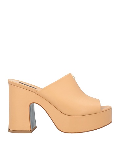 PATRIZIA PEPE Sandals Beige 100% Leather