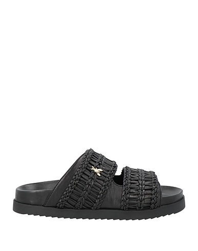 PATRIZIA PEPE Sandals Black 100% Rubber