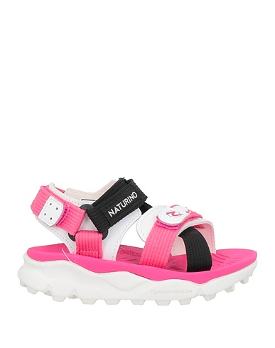 FLOWER MOUNTAIN® for NATURINO Sandals Fuchsia Textile fibres