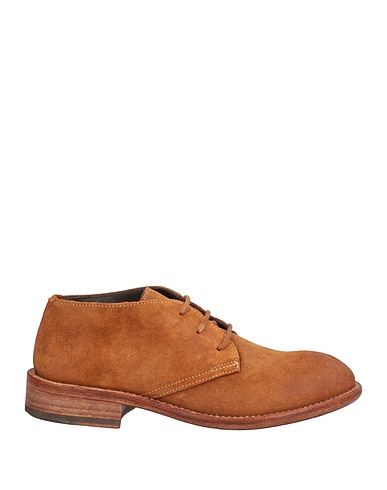 PREVENTI Laced shoes Tan Leather