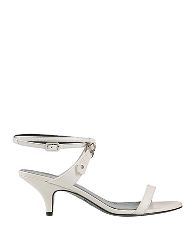 PATRIZIA PEPE Sandals White 100% Leather