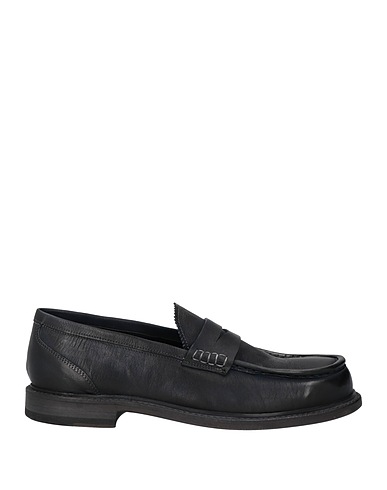 PREVENTI Loafers Midnight blue Calfskin