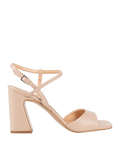 OVYÉ Sandals Blush Textile fibres