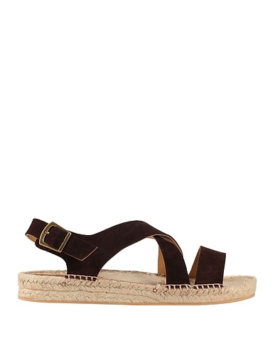 LARDINI Espadrilles Dark brown Leather