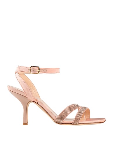 THE SELLER Sandals Blush Textile fibers