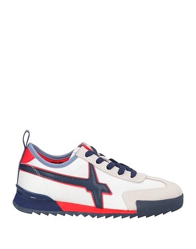 W6YZ Sneakers Bianco Fibre tessili, Pelle