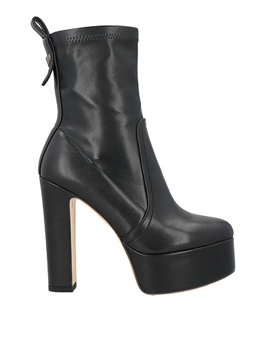 TUA BY BRACCIALINI Ankle boot Black Calfskin