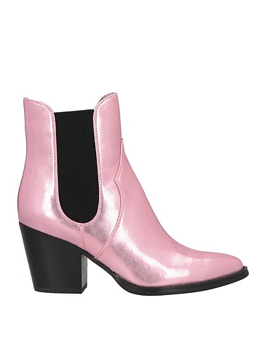 TWINSET Stiefelette Rosa Andere Fasern