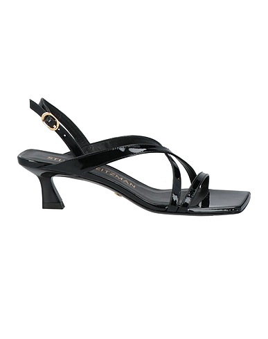 STUART WEITZMAN Sandalen Schwarz Leder