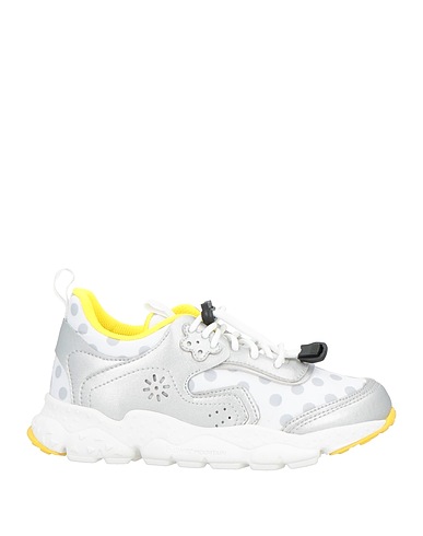 FLOWER MOUNTAIN® for NATURINO Sneakers Silver Textile fibers