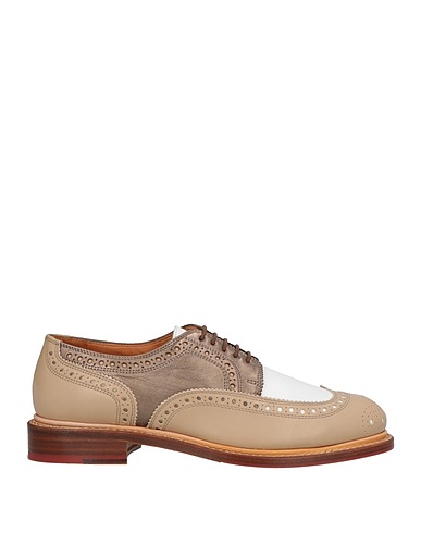 CLERGERIE Laced shoes Sand Leather