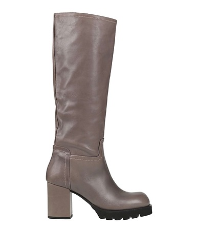 POESIE VENEZIANE Stiefel Grau Leder